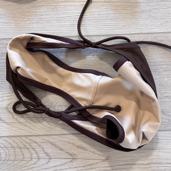 Victorias Secret Tankini Bikini M Set Sz 34B 2Piece Swimsuit Bathing Suit Y2K - Picture 6 of 8